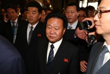 포토 인천아시안게임 폐막식에 온 북한 최고위급 대표단