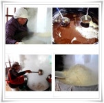 황영숙씨가 장작불 피워 만든 신토불이 가마솥 조청