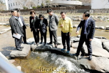 광주시의회 의장단, 상임위원장단 공사현장 방문 의정활동 펼쳐