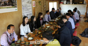 상당구청장, 낭성면사무소 직원과의 ‘한뼘’ 금요데이트