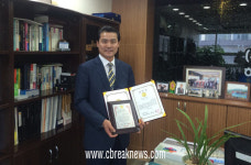 2015 대한민국 지역사회공헌대상 (주)누리산업개발 수상