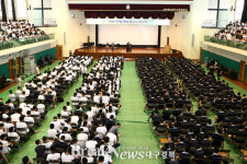 배광식 북구청장, 성광중학교 학생대상 ‘진로인성 특강’