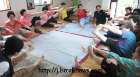 전주시 실버요가회원 재능기부 짱~