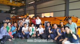 청원구, 충청호이스트 현장 방문