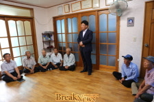 강인규 나주시장, 무더위 쉼터 현장 방문