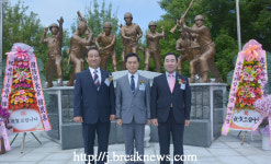 육군부사관학교 육탄 10용사 像 제막
