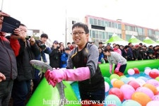 【포토】설(雪)숭어 축제 이모 · 저모