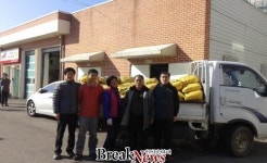 화순군 기부천사, 16년째 쌀·고구마 기탁
