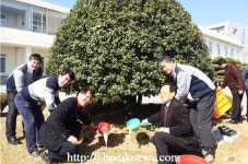 막걸리… 죽어가는 나무 살릴 수 있다