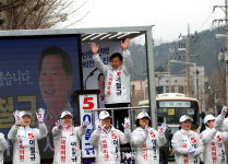 이철규 후보, 동해 북평5일장 찾아 유세