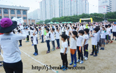 전주 송북초등학교 운동회 성황