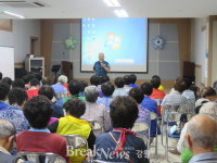 김진복 고성경찰서장, 노인대학 특강