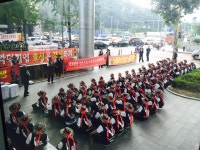 [포토] 노틸러스효성 노조, 악덕기업 각성하라! 본사 앞서 집회