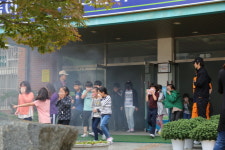 안동소방서, 강남초등학교에서 화재예방 종합훈련 실시