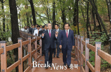 청주시, 개신동 ‘치유의 나눔길’ 준공