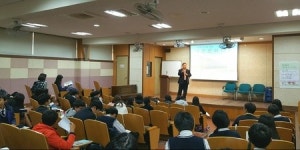 여의도중학교,이순신리더십 저자 이창호 초청 강연