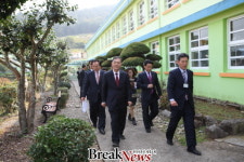 장만채 전남도교육감, 3일 완도지역 교육현장 방문