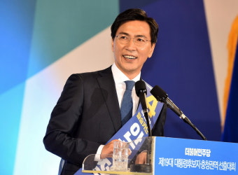 [포토] 민주당 충청경선, 안희정 ‘앞마당’ 지켜낼까?