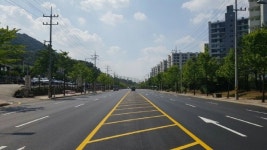 경산시, 삼성현로 소음저감 공법으로 도로포장