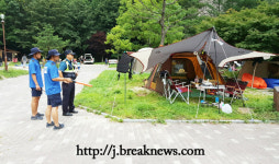 남원 뱀사골 야영장, 치안 이상 無