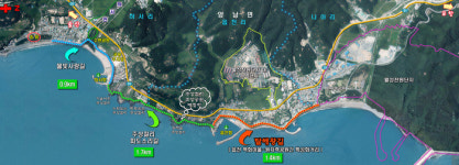 경주시, 이색 해변테마거리 탈해왕길 1단계 개통