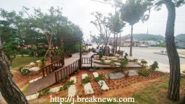 고창군 대산면, 작은 정원 조성 