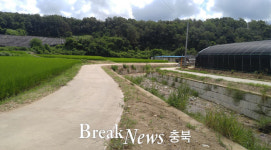 증평군, 금곡소하천 정비사업 2차 준공 완료