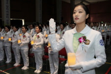 구미대학교 간호학과, 나이팅게일 선서식 가져