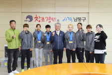 남동구 육상경기부, 제98회 전국체육대회 육상 2관왕 쾌거 