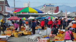 구례5일시장~ 감 구경에 시끌벅적!!