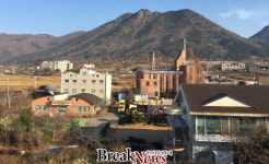 화순군 읍 만연저수지 도시계획도로 개설한다