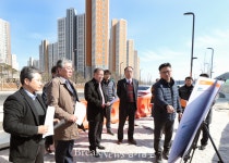 화성시의회 행정자委, 새솔동 주민센터 건립 부지 현장점검 실시