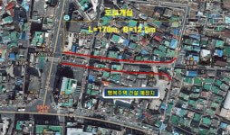 여수시, 동문동 우체국~주민센터 간 도로 확장