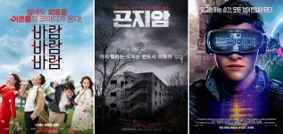 ‘바람 바람 바람’, 박스오피스 1위 수성..2위 ‘곤지암’-3위 ‘레디 플레이어 원’