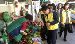 여수시 쌍봉동, 전통시장 장보기 나서