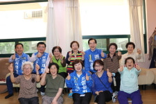 의정부시장 안병용 예비후보 경로당 잇달아 방문해 어르신들께 인사드려