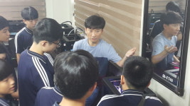 대구공업대, 상서중학교 자유학기제 체험활동 진행