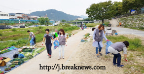 전주시 공무직노조… 환경정화 활동