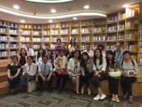 대만도서관협회 대표단 ,의정부시 가재울도서관 방문