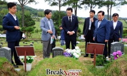 이용섭 광주시장, 시립묘지 현장 점검