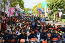민주노총 경기본부 문재인정부 비정규직전환 명목가장에 집회시위