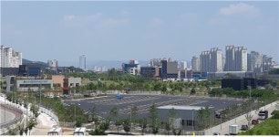 대구시, 신서혁신도시 내 화물자동차 공영차고지 준공