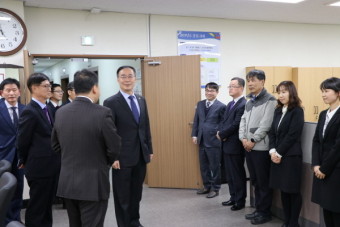 김세환 중앙선관위 사무차장, 대구·경북선관위 방문
