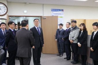 김세환 중앙선관위 사무차장, 대구·경북선관위 방문