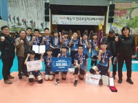 중랑구 면목초,  재능기 전국배구대회 우승... 중학교 배구부 생기길 희망