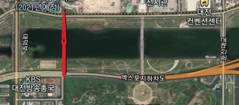 대전 갑천 교량건설 물 흐름에 지장 없어야...