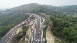 마성IC접속도로 개설공사 전 구간 준공