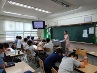 의정부 경민중학교 “꿈끼 주간 직업인 특강”다양한 체험-경험