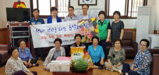 여수시 둔덕동, 경로당·노인복지센터 후원 미담