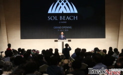 [포토] 김영록 지사, 쏠비치호텔&리조트 진도 개관식 축사